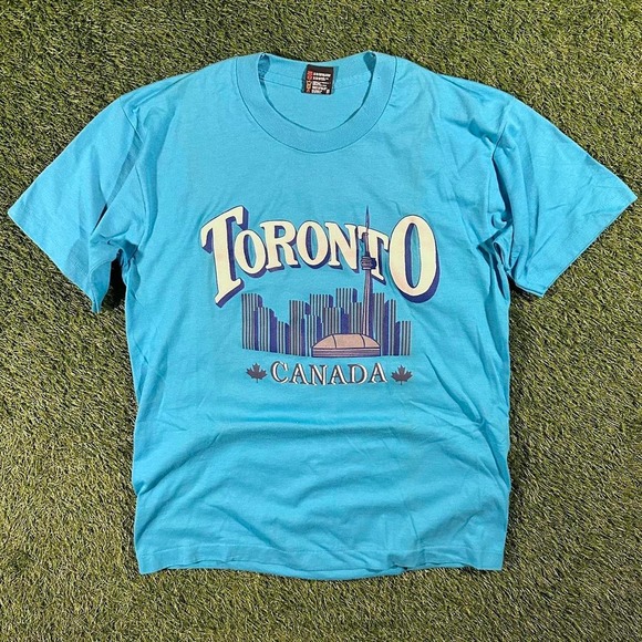Vintage Single Stitch Toronto Canada T-Shirt - Picture 1 of 4